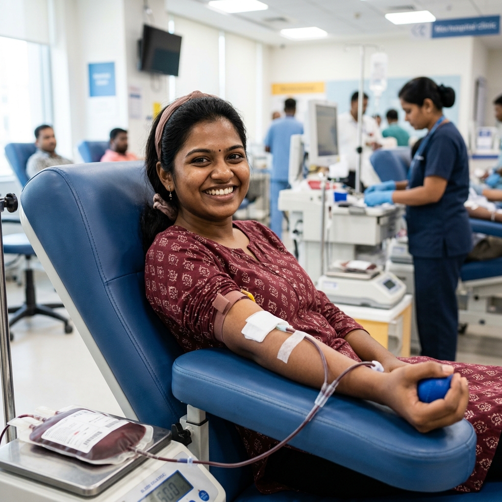 Voluntary Blood Donation Camp
